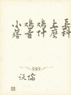 小鸡鸡上长小疙瘩看什么科