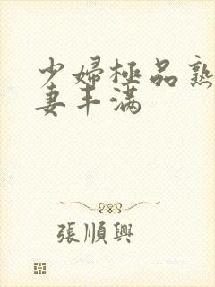 少妇极品熟妇人妻丰满封面