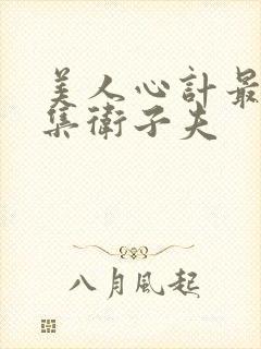 美人心计最后一集卫子夫封面