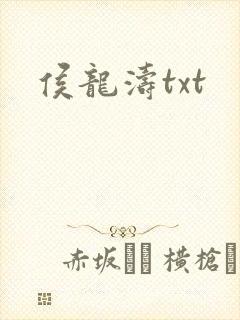 侯龙涛txt