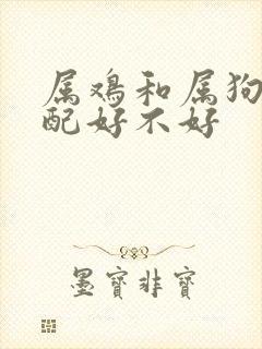 属鸡和属狗的婚配好不好