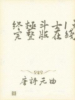 终极斗士1免费完整版在线观看