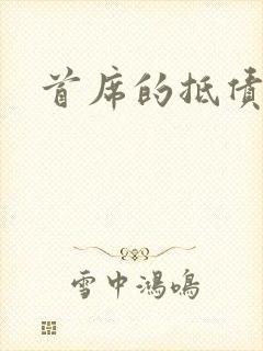 首席的抵债新娘封面