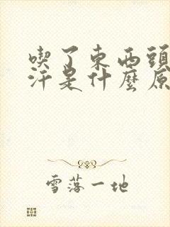 吃了东西头晕出汗是什么原因引起的