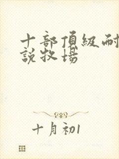 十部顶级耐看小说牧场