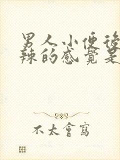 男人小便后火辣辣的感觉是咋回事封面