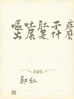 呕吐肚子疼拉不出屎是什么原因