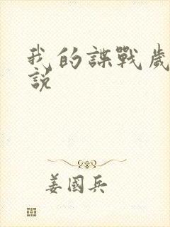 我的谍战岁月小说封面