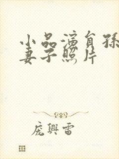 小品演员孙涛的妻子照片