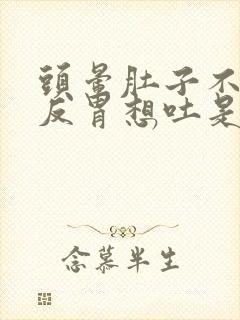 头晕肚子不舒服反胃想吐是什么原因