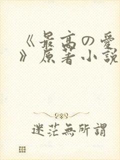 《最高の爱人诏》原著小说