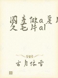 国产做a爰片久久毛片al