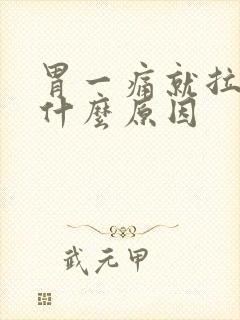 胃一痛就拉肚子什么原因封面