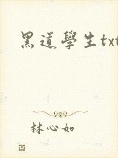 黑道学生txt