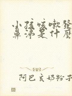 小孩咳嗽发烧流鼻涕是什么原因