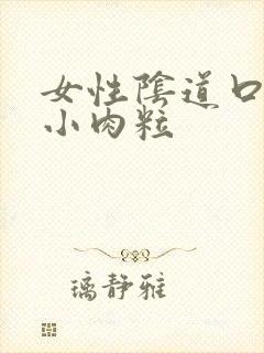 女性阴道口都是小肉粒