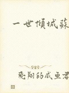 一世倾城苏小暖