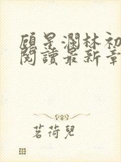 顾星澜林初全文阅读最新章节