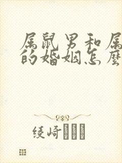 属鼠男和属羊女的婚姻怎么样