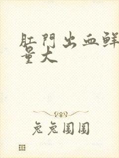 肛门出血鲜红色量大