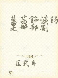 万茜饰演的高英是哪部剧