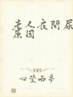 老人夜间尿频的原因