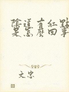 阴道有红点还痒是怎么回事