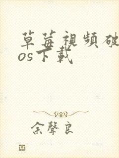 草莓视频破解ios下载