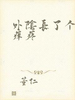 外阴长了个疙瘩痒疼