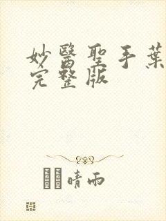 妙医圣手叶皓轩完整版