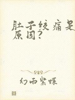 肚子绞痛是什么原因?封面