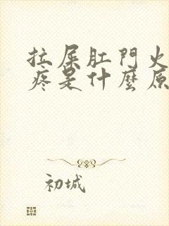 拉屎肛门火辣辣疼是什么原因