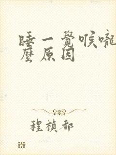 睡一觉喉咙疼什么原因封面