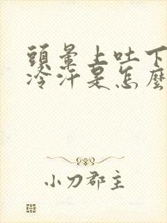 头晕上吐下泻冒冷汗是怎么回事