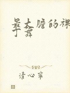 最大胆的裸体拉丁舞