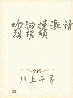 吻胸摸激情床激烈视频