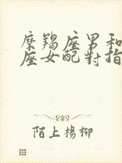 摩羯座男和金牛座女配对指数封面