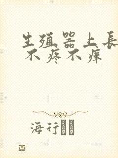 生殖器上长疙瘩 不疼不痒封面