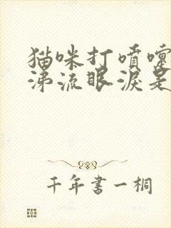 猫咪打喷嚏流鼻涕流眼泪是怎么回事