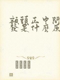 额头正中间长白发是什么原因