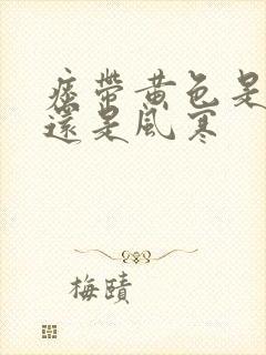 痰带黄色是风热还是风寒