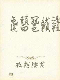 龟头冠状沟有一圈白色颗粒状是什么