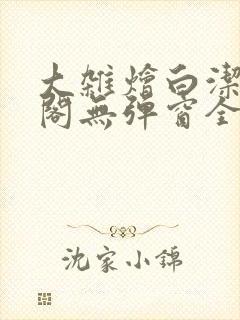 大杂烩白洁笔趣阁无弹窗全本