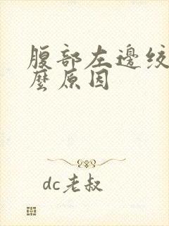 腹部左边绞痛什么原因封面