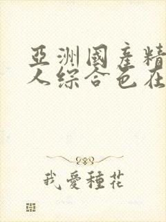 亚洲国产精品成人综合色在