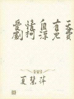 爱情自有天意短剧柯淳免费全集