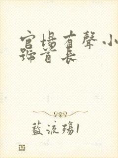 官场有声小说二号首长封面