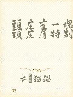 头皮有一块区域头皮屑特别大