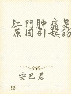 肛门肿痛是什么原因引起的