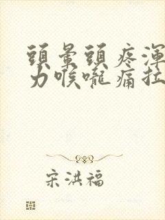 头晕头疼浑身无力喉咙痛拉肚子